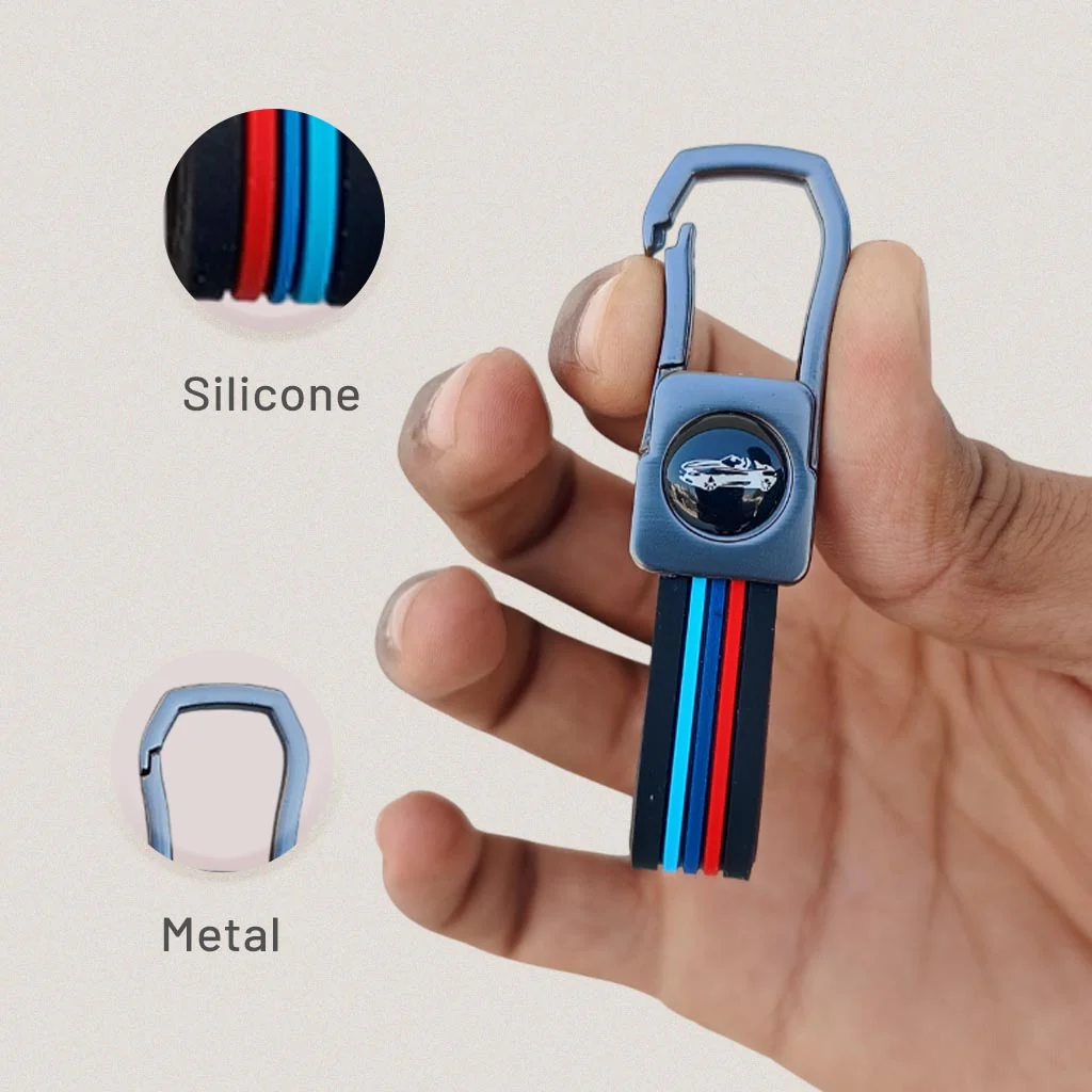 Silicone Keychain, durable, stylish, car keys, bike keys, home keys use. - Image 3